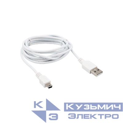 Шнур mini USB (male) - USB-A (male) 1.8м Rexant 18-1134