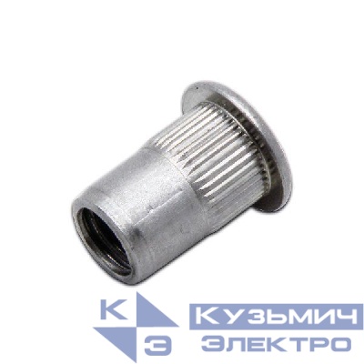 Заклепка резьбовая М5х0.8х13.0 цилиндр. сталь оцинк. (уп.1500шт) Промрукав PR08.3524