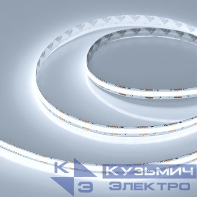 Лента светодиодная COB-X560-10mm 24V White 6000К 9.6Вт/м IP20 (уп.10м) Arlight 049058