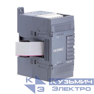 Модуль расширения 4 входных аналоговых сигнала (4-20мА/1-5В/0-20мА/0-10В) DKC C1000-04IV