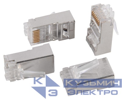 Разъем RJ45 (8P8C) кат.5E FTP ITK CS3-1C5EF