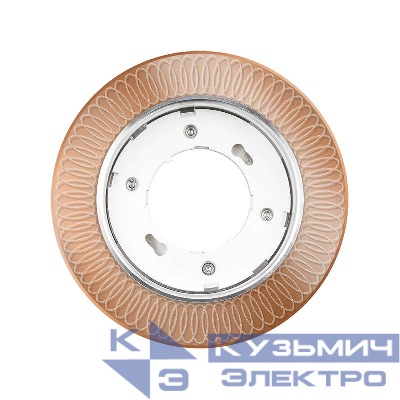 Светильник точечный PGX53d MG12-Gold GX53 со светодиод. подсветкой JazzWay 5020078