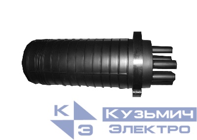 Оптическая тупиковая муфта, аналог GJS 7002, вертикальная, 12/24 волокна