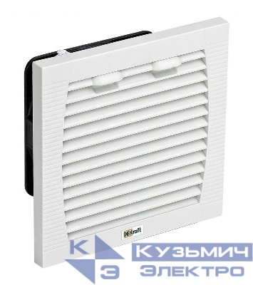 Вентилятор фильтрующий IP55 370куб.м/ч 230В RAL7035 DEKraft 35006DEK