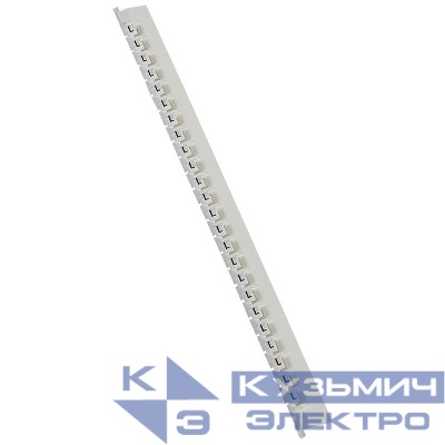 Маркер Memocab черн. маркировка на бел. фоне "L" Leg 037837