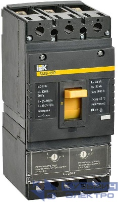 Выключатель автоматический 3п 250А 35кА ВА 88-35Р KARAT IEK SVAR30-3-0250