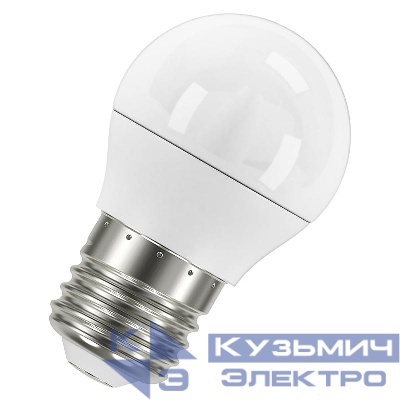Лампа светодиодная LED Value LVCLP60 7SW/830 7Вт шар матовая E27 230В 10х1 RU OSRAM 4058075579804