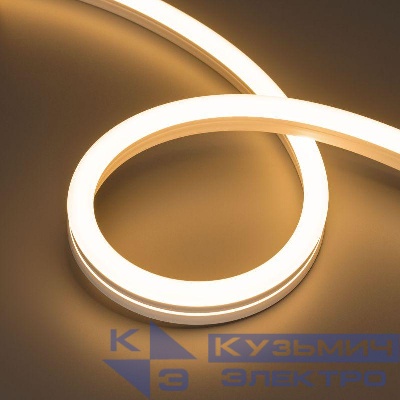 Лента светодиодная MOONLIGHT-SIDE-A140-12x24mm 24V Warm 2700К 9.6Вт/м IP68 wire x2 прямой вывод кабеля герметичная (уп.5м) Arlight 042798