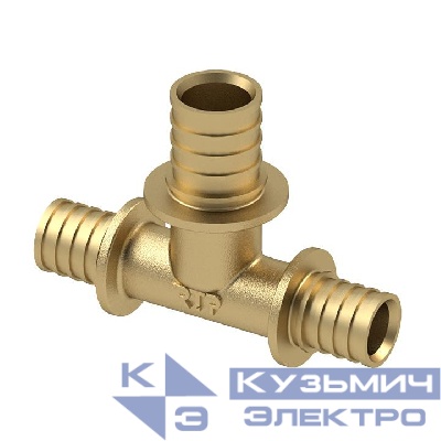 Тройник аксиальный латунь 20 жел. RTP 34800