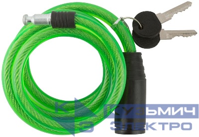 Замок тросовый 10х1200мм FIT 67102