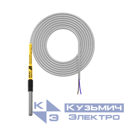 Датчик температуры канальный OptiSensor HTF50-PT1000-PVC-2 КЭАЗ 284695
