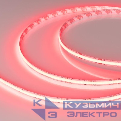 Лента светодиодная COB-X544-8mm 24V Red 11.5Вт/м IP20 CSP (уп.5м) Arlight 032176(2)