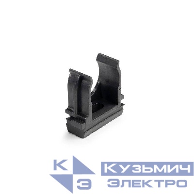 Держатель для труб (клипса) d20 черн. Fortisflex 91051