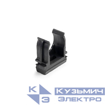 Держатель для труб (клипса) d20 черн. Fortisflex 91051