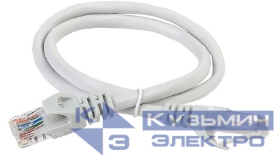 Патч-корд кат.6 UTP 3м сер. ITK PC01-C6U-3M