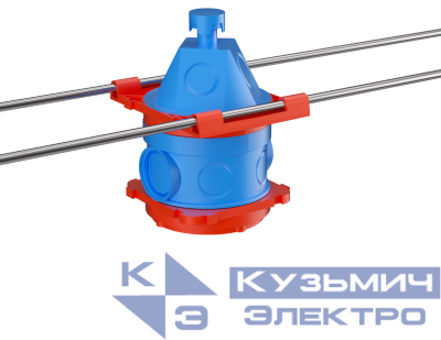 Коробка универсальная потолочная для заливки в бетон 90х71 h114 DKC 59391U