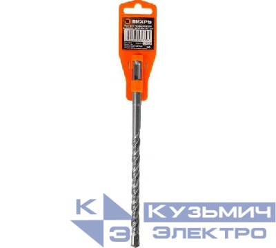 Бур по бетону 10х210х150 SDS-Plus Вихрь 73/10/7/7