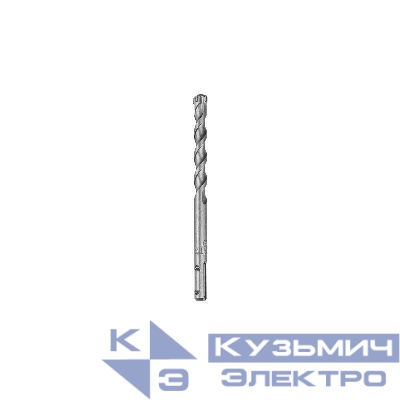 Бур по бетону 12х160мм крестовая пластина SDS PLUS Kranz KR-91-0821
