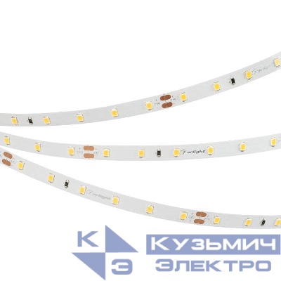 Лента светодиодная RT-A60-8mm 24V Warm 3000К 4.8Вт/м IP20 2835 открыт. (уп.5м) Arlight 024110(2)