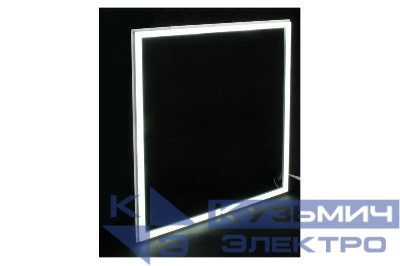Светильник-рамка светодиодный LBS-2302 45Вт 6500К 5000лм блок питания в компл. бел. Camelion 13986