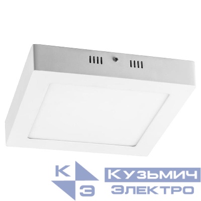 Светильник светодиодный AL505 12Вт 4000К 960лм с драйвером в комплекте бел. FERON 27924