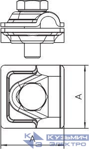 Соединитель для быстр. монтажа d8-10 Vario 249 8-10 ST OBO 5311500