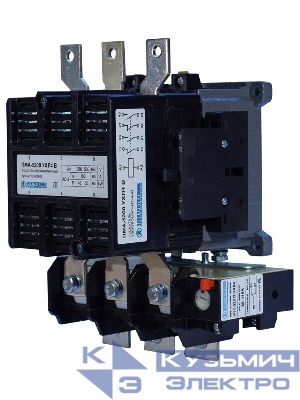 Пускатель электромагнитный ПМА-5200 УХЛ4 В 100А 220В 2НО+2НЗ IP00 нереверсивный с реле РТТ-325 85-115А Электротехник ET010913