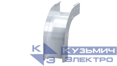 Угол для лотка вертикальный внешний 90град. 400х100 1.5мм в компл. с крепежн. элемент. DKC SOM1040K