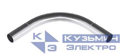 Поворот на 90град. d20 AL безрезьбовой алюм. EKF pb-20-AL