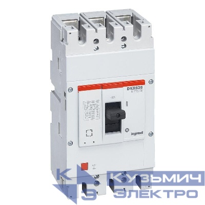 Выключатель автоматический 3п 630А 50кА DRX630 термомагнитн. расцеп. Leg 027245