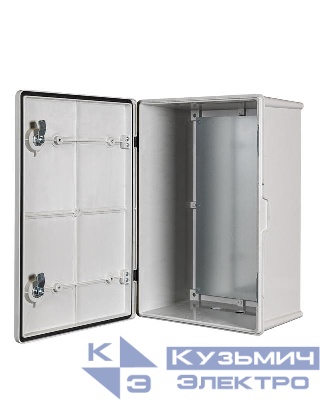 Шкаф монтажный композитный IK10 600x600x250мм IP66 Mastermann 00-01020362