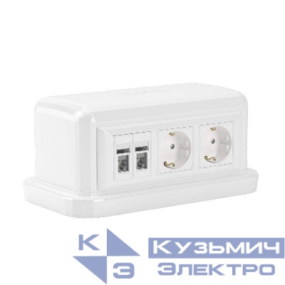 Башенка напольная BUS 12мод. бел. DKC 09050