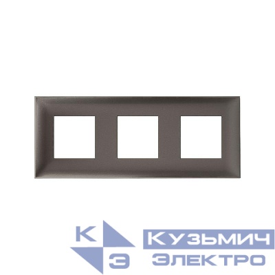 Рамка 3-м 6мод. Avanti "Серый жемчуг" DKC 4424906