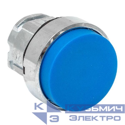 Механизм кнопки исполнительный XB4 IP65 выпирающая возвратный без фиксации без подсветки син. EKF XB4BL-B-65