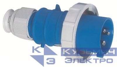 Вилка кабельная 16А 3п 2P+E 6ч 230В IP67 Quick-Connect Bals 21238
