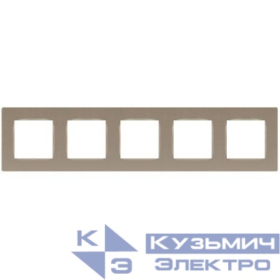 Рамка 5-м 12-5205-04 Классик шампань Эра Б0067773