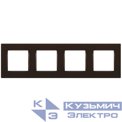 Рамка 4-м 12-5204-13 Классик бронза Эра Б0067739