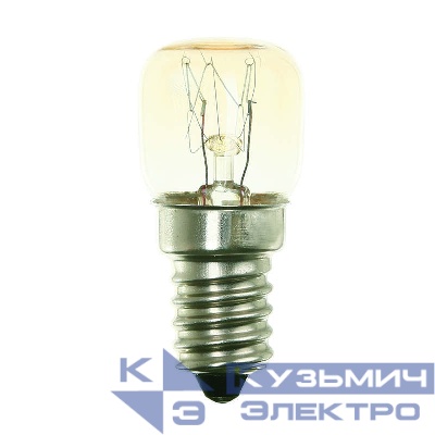 Лампа накаливания IL-F22-CL-15/E14 для духовок 15Вт Max 300град.C упак. картон Uniel UL-00002327