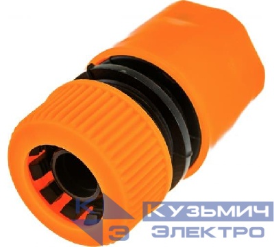 Соединитель аквастоп быстросъемный для шланга 1/2 Вихрь 73/7/2/16