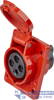 Розетка стационарная СП 16А 3P+PE IP44 14 313 NCA-SR414-16-380 Navigator 14313