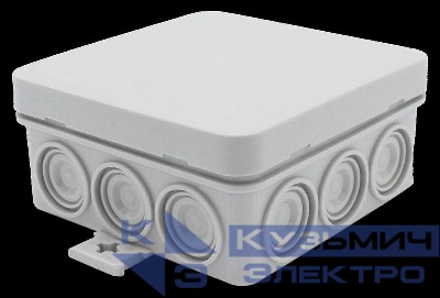 Корпус распаячной коробки 85х85х40мм перфорир. стенки прижимная крышка пластик Cetinkaya Pano CP1022