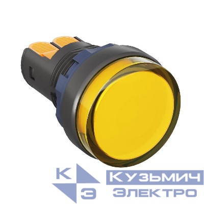 Индикатор сигнальный со встроенным диодом 220В желт. DKC M22L-F220YPP
