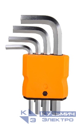 Набор ключей имбусовых HEX 9шт 1.5-10мм Вихрь 73/6/5/11