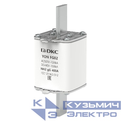 Предохранитель YON ножевого типа FG2 с одинарной индикацией 400А DKC 1FG02-0400