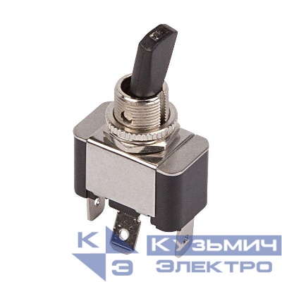 Тумблер 12В 30А (3с) ON-OFF 1п с син. LED подсветкой (ASW-07D-2) Rexant 36-4351