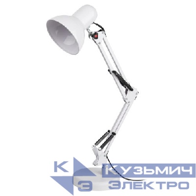 Светильник N-214-E27-40W-W настол. бел. ЭРА Б0035069