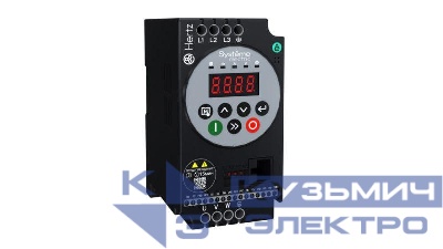 Преобразователь частоты STV050 Hertz 0.75кВт 220В ЭМС С3 + LED панель оператора SE STV050U07M2