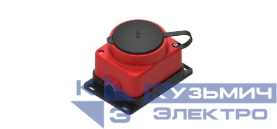 Розетка ОП MultiSet 16А 2P+E 250В IP44 каучук красн. SE MST4403RD