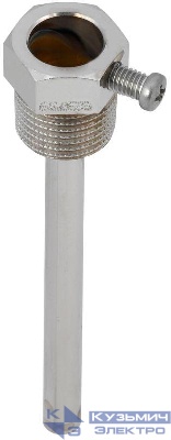 Гильза датчика температуры L150мм латун. ONI IPB-1-150