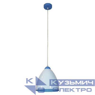 Светильник НСБ 01-60-131 "Сканди дуэт" бел./голубой (инд. упак.) Элетех 1005253137